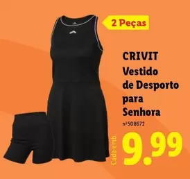 Crivit - Vestido De Desporto Para Senhora