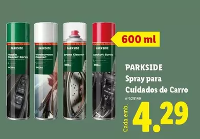 parkside - Spray Para Cuidados De Carro