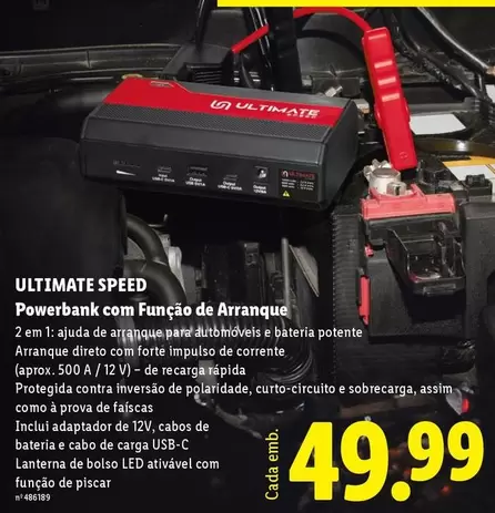 .Com - Powerbank Com Funcao De Arranque
