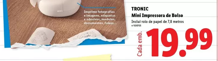 Mini -  Impressora De Bolso
