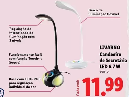 .Com - Candeiro De Secretaria
