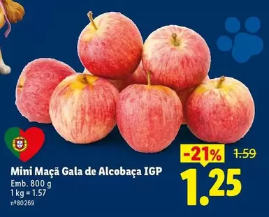 Mini -  Maçã Gala De Alcobaça Igp