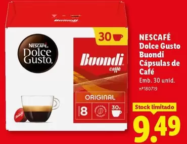 Nescafé - Dolce Gusto Buondi Capsulas De Cafe