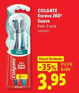 Colgate - Escova 360° Suave