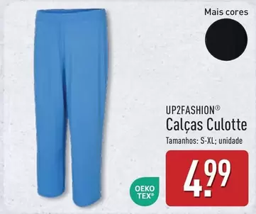 up2fashion - Calças Culotte