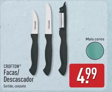 Facas/ Descascador