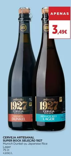 Super Bock Seleção 1927 - Cerveja Artesanal