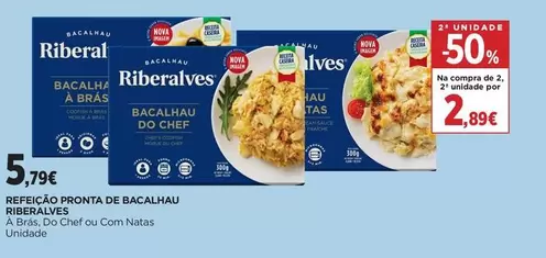 Riberalves - Refeição Pronta De Bacalhau