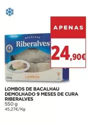 Riberalves - Lombos De Bacalhau Demolhada 9 Meses De Cura