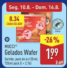 Gelados Wafer