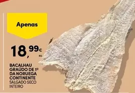 Continente - Bacalhau Graudo De 19 Da Noruega