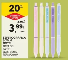 Note - Esferográfica 0.7mm