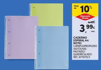 Note - Caderon Espiral A4