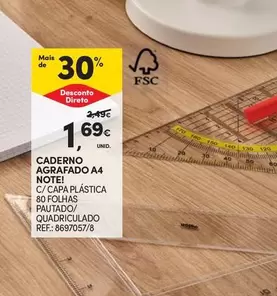 Note - Caderno Agrafado A4