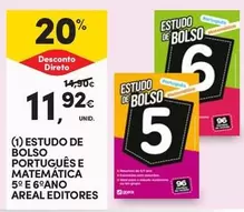 Areal Editores - Estudo De Bolso Portuguese E Matematica E 6%ano