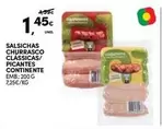 Continente - Salsichas Churrasco Classicas/ Picantes
