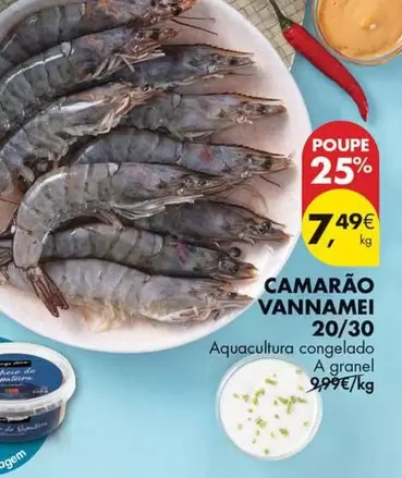 A+ - Camarão 20/30