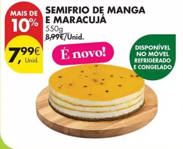 Semifrio De Manga E Maracuja
