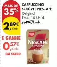 Nescafé - Cappuccino Soluvel