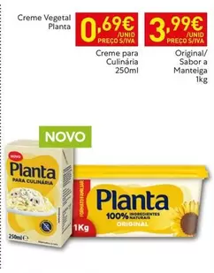 Planta - Creme Vegetal