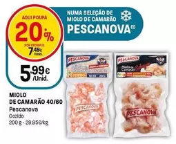 Pescanova - Miolo De Camarao 40/60