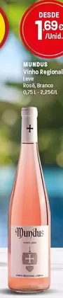 Mundus - Vinho Regional Lisboa Leve Rose