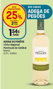 Adega De Pegões - Vinho Regional Peninsula De Setúbal Branco