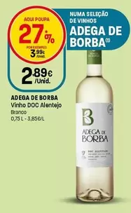 Adega De Borba - Vinho DOC Alentejo 