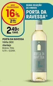 Porta Da Ravessa - Vinho DOC Alentejo Branco