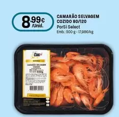 Porsi Select - Camarão Selvagem Cozido