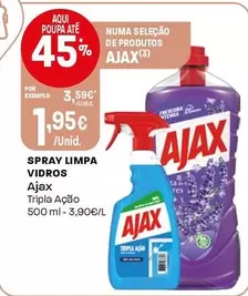 Ajax - Spray Limpa Vidros