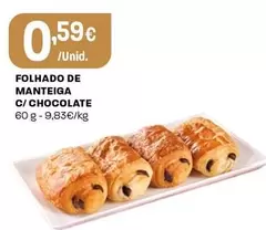 Folhado De Manteiga C/Chocolate