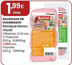 Monique Ranou/PorSi - Salsichas De Churrasco