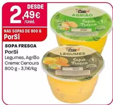 Porsi - Sopa Fresca