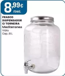 Mediterraneum - Frasco Dispensador C/Torneira