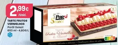 Porsi Select - Tarte Frutos Vermelhos