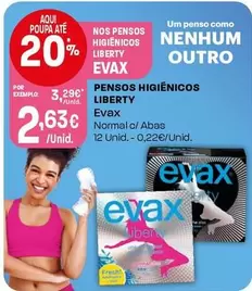 Evax - Pensos Higiénicos Liberty