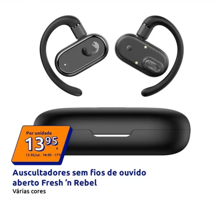 Auscultadores Sem Fios De Ouvido Aberto Fresh 'n Rebel