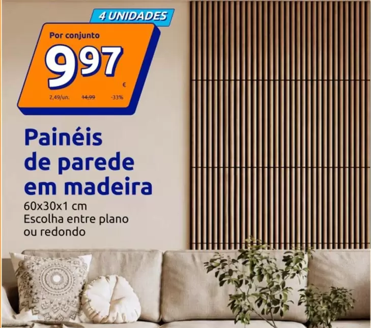 Painés De Parede Em Madeira