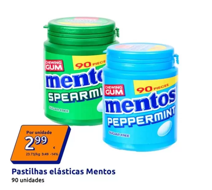 Mentos - Pastilhas Elásticas