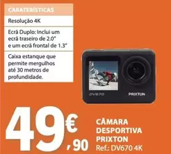 Camara Desportiva Prixton