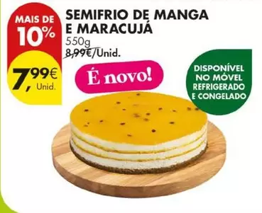 Semifrio De Manga E Maracuja