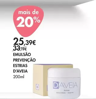 Emulsão Prevenção Estrias