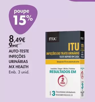 Auto-Teste Infecoes Urinárias