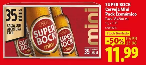 Super Bock - Cerveja Mini Pack Económico
