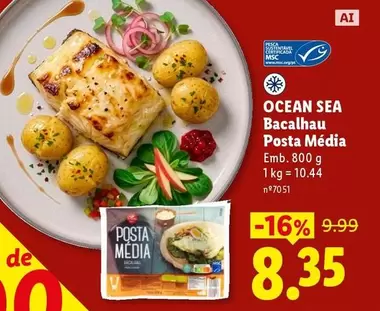 Ocean Sea - Bacalhau Posta Media