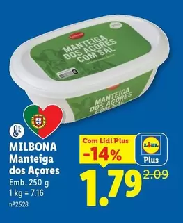 Milbona - Manteiga Dos Acores