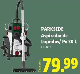 parkside - Aspirador De Líquidos/ Pó
