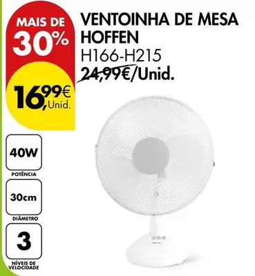 Hoffen - Ventoinha De Mesa H166-h215