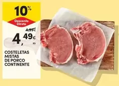 Continente - Costeletas Mistas De Porco